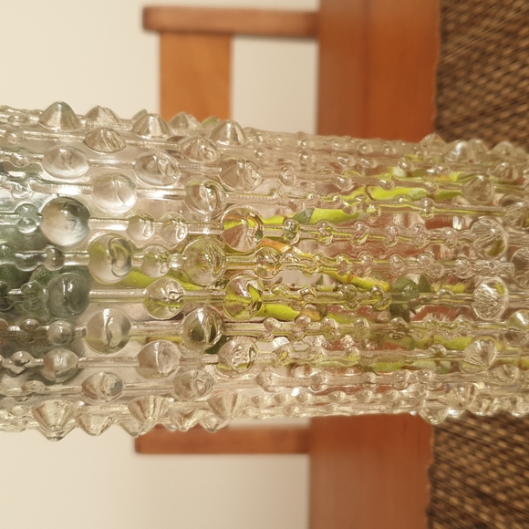 Vintage Hermanova Sklo Union Czech glass candle wax vase - Picture 10 of 10